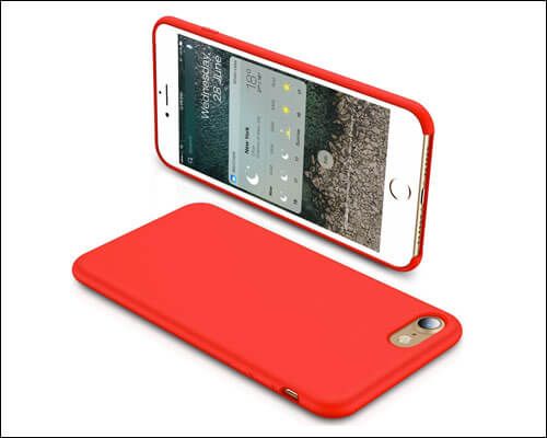 TORRAS iPhone 8 rød deksel