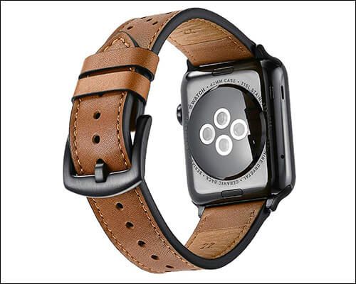 „Mifa Apple Watch Series 4 Vintage Leather Band“