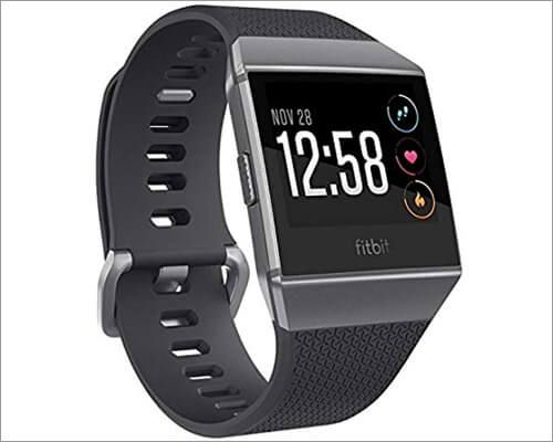 Ionic Smartwatch Kompatibel med iPhone fra Fitbit