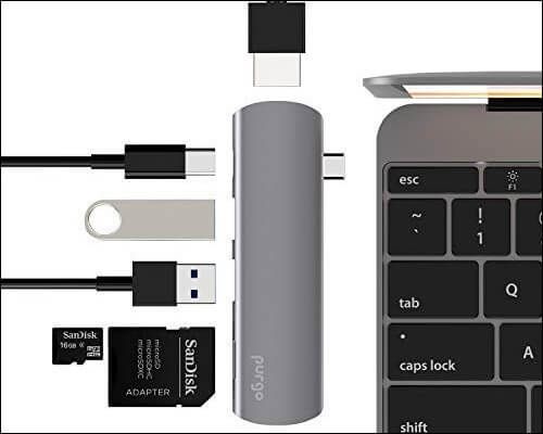 Purgo USB Type C Hub for iPad Pro 2018