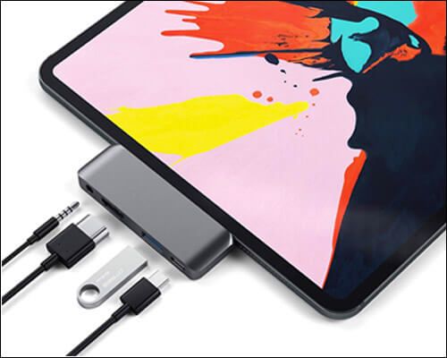 Satechi USB C Multiport-adapter for 2018 iPad Pro