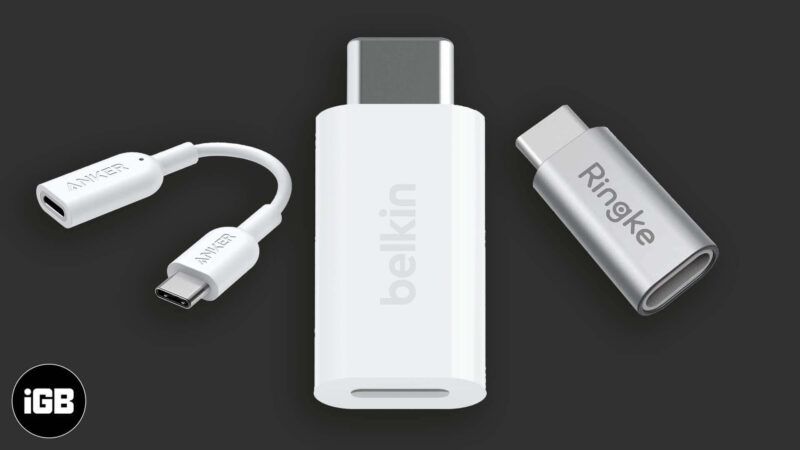 Els millors adaptadors USB-C a Lightning
