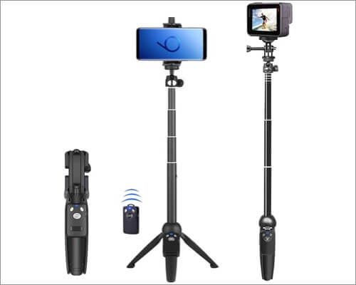 BZE 40 pouces Selfie Stick extensible pour iPhone SE 2020