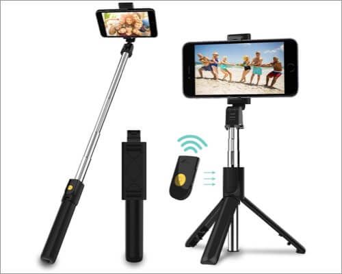 SYOSIN 3 en 1 iPhone SE 2020 Selfie Stick