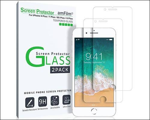 Tech Armor Apple iPhone 8 Plus Displayschutzfolie aus Glas