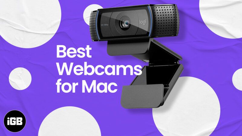 Geriausios „Mac“ kameros 2021 m.: Verslui, žaidimams ir dar daugiau