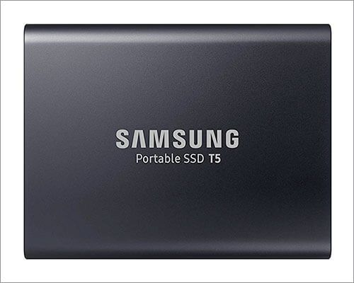 SSD extern Samsung T5 per a Mac