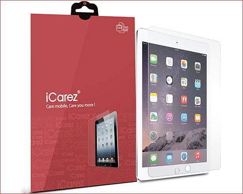 „iCarez iPad“ ekrano apsauga