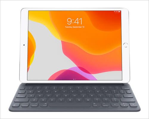 iPad 10,2-tommers tastaturveske fra Apple