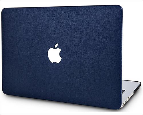 KEC MacBook Pro 15-Zoll-Lederhüllenhülle
