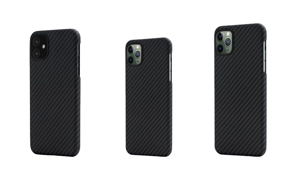 „MagEZ Case“ serijos plonos apsauginės magnetinės dėklai, skirti „iPhone 11“, „11 Pro“ ir „11 Pro Max“ iš „PITAKA“