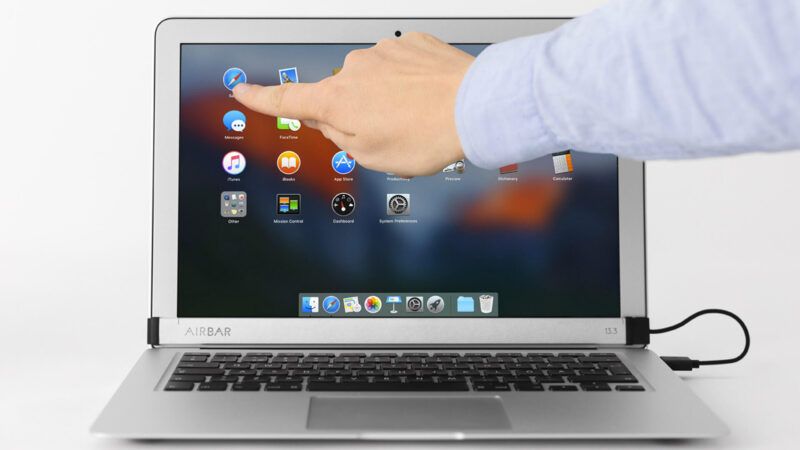 Touchscreen toevoegen aan elke laptop of MacBook Air