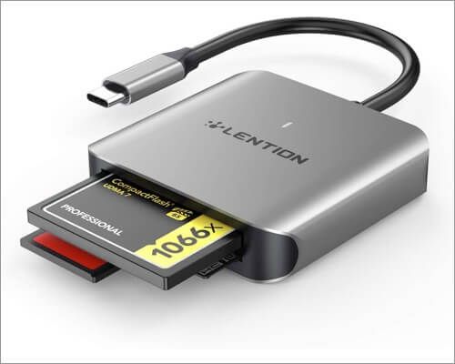 Čítačka kariet USB na Micro SD LENTION pre Mac
