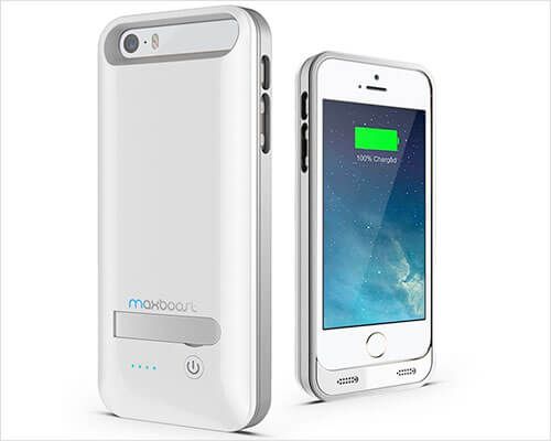 Maxboost iPhone 5s, 5 og iPhone SE batterideksel
