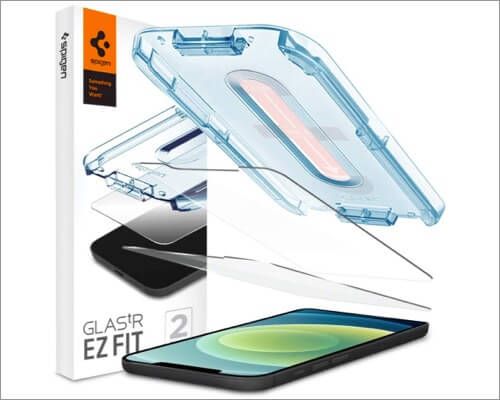 Protector de pantalla de vidre temperat Spigen per iPhone 12 Mini