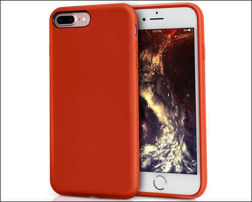 MILPROX iPhone 8 Plus Rød deksel