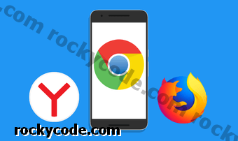 Ako nainštalovať rozšírenia Google Chrome na Android pomocou Yandex a Mozilla Firefox