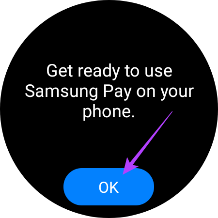   konfigurer Samsung Pay på telefonen