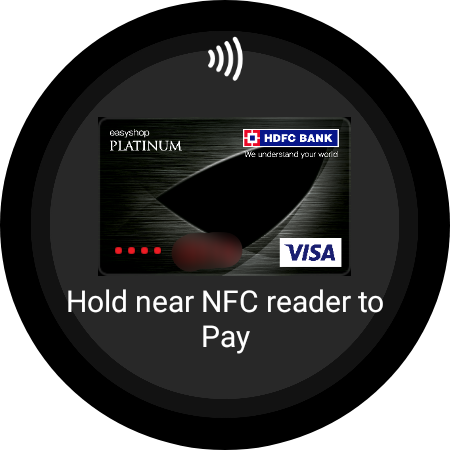   Se det ekstra kortet på Samsung Pay