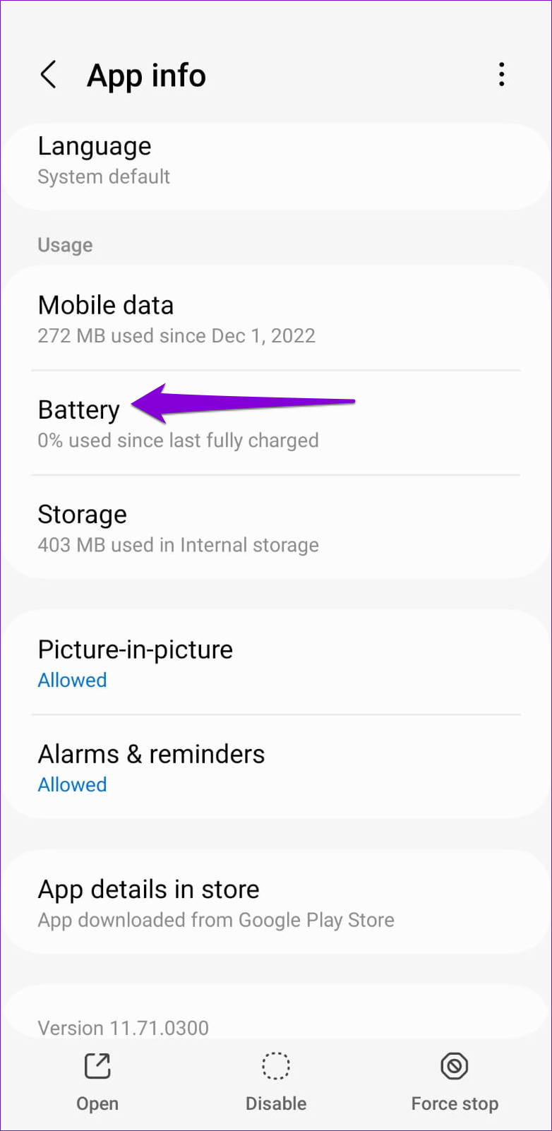   Google Maps-batteritillatelser på Android