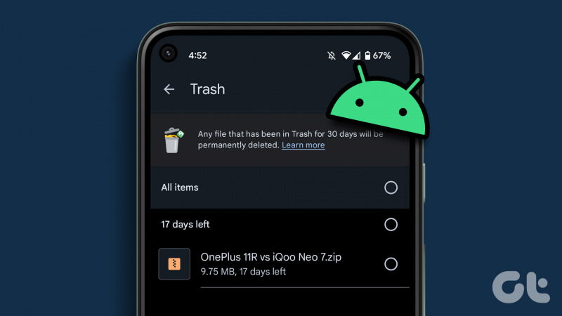 Gdje je mapa Trash na Androidu i kako je pronaći