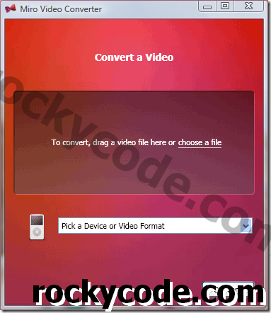Miro Video Converter converteix el format de vídeo a iPod i Android