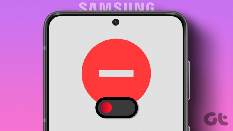 11 būdų, kaip išjungti netrukdymo režimą „Samsung Galaxy“ telefonuose