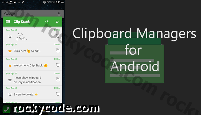 4 Android međuspremnik Android aplikacije za jednostavno upravljanje kopiranim tekstom