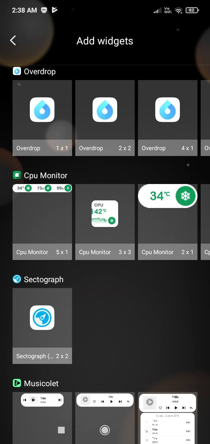   Monitor CPU - Widget temperatura 1