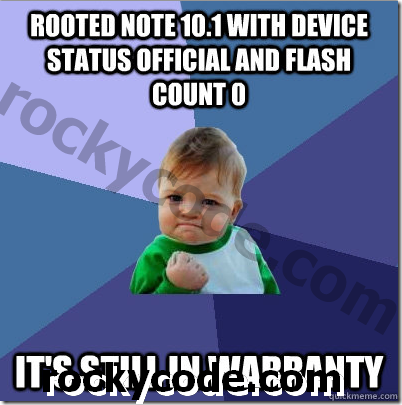 Wie bekomme ich root auf Samsung Note 10.1 mit CF-Auto-Root (Root für Anfänger)