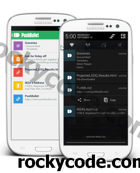 Pushbullet की समीक्षा: Android से ब्राउज़र से पाठ और फ़ाइलें भेजने का सबसे अच्छा तरीका