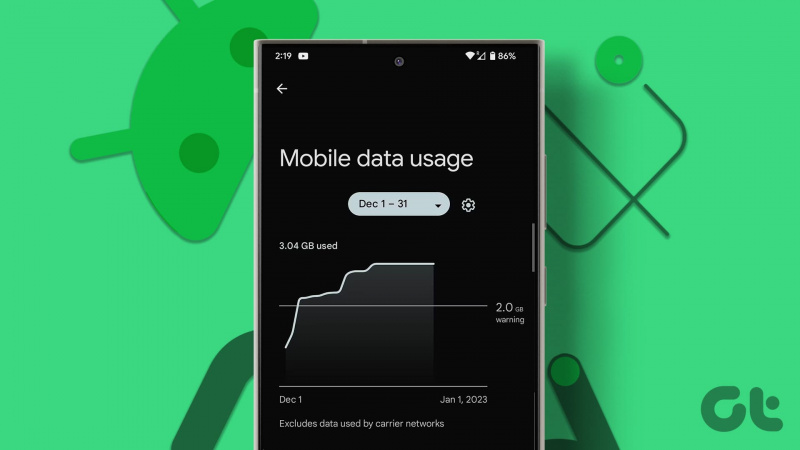 Como verificar o uso de dados no Android