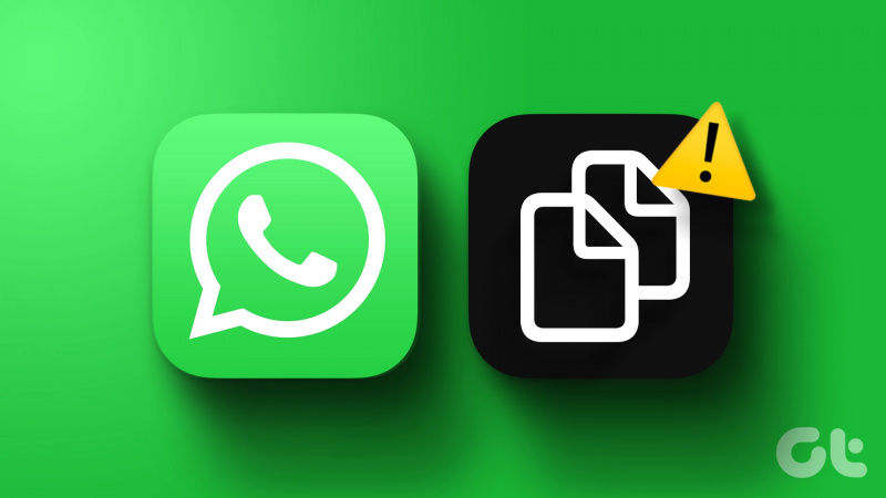 9 sätt att fixa att det inte går att skicka flera dokument på WhatsApp på Android