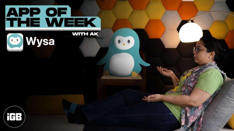 #AppyWeek amb AK: Wysa compta amb un robot intel·lectual per ajudar amb l'ansietat