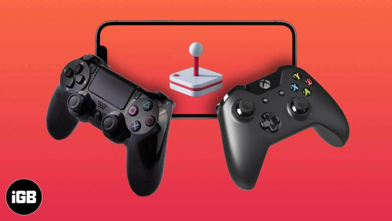 Xbox One या PS5/PS4 नियंत्रक को iPhone और Apple TV से कैसे कनेक्ट करें