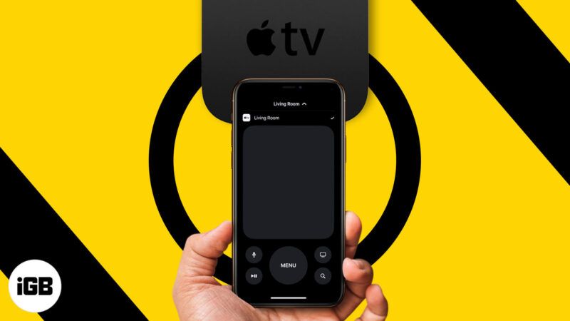iPhoneまたはiPadでAppleTVを制御する方法（Apple TV 4K / HD）