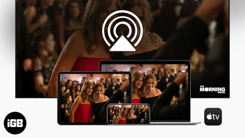 iPhone、iPad、MacからAppleTVにAirPlayする方法