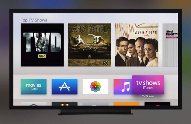 Premještanje ili brisanje aplikacija na novom Apple TV-u