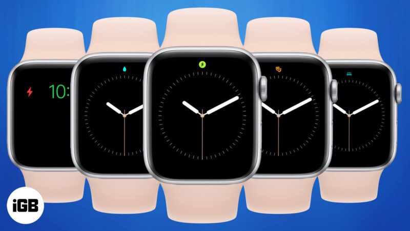 Toutes les significations des icônes et des symboles Apple Watch (un guide complet)