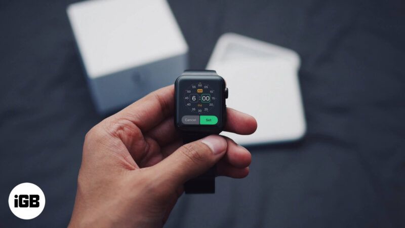 Come impostare una sveglia su Apple Watch (una guida passo passo)