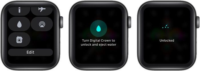 Как да използваме Water Lock за изхвърляне на вода от Apple Watch