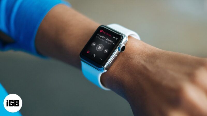 Com es reprodueix música a Apple Watch