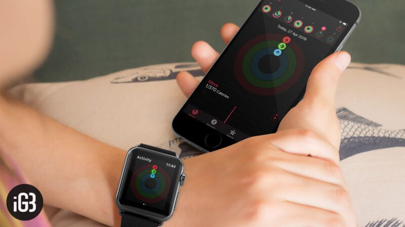 Приложението Activity не работи на Apple Watch и iPhone