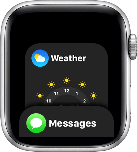 Åpne Innstillinger Trykk på Generelt og deretter Trykk på Oppdater på Apple Watch