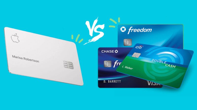 Apple Card vs. Srovnání dalších kreditních karet