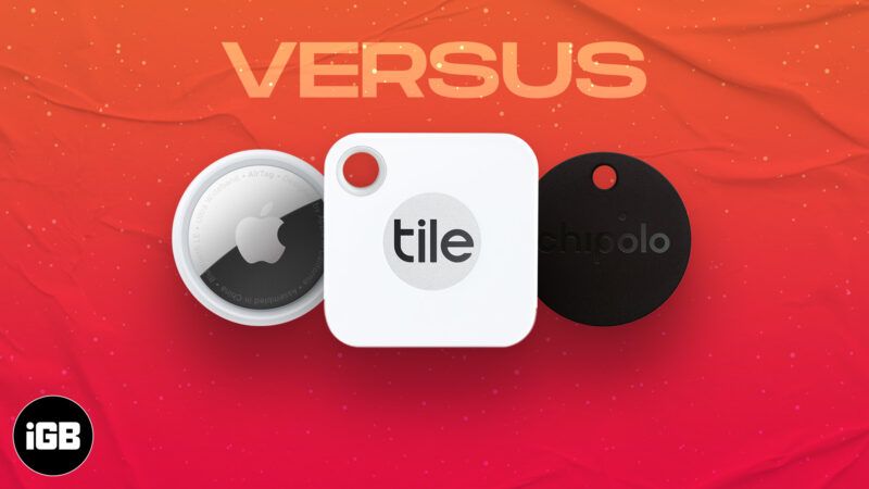 AirTag vs. Tile Mate vs. Chipolo ONE Spot