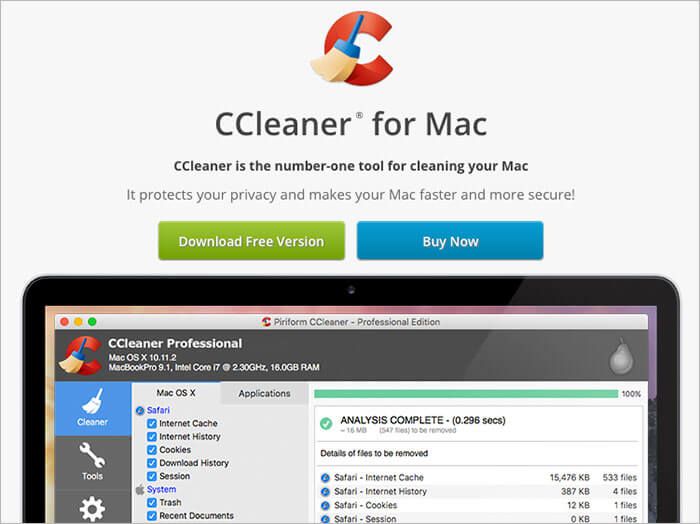 CCleaner pre Mac