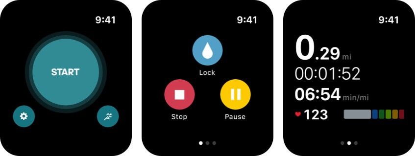 adidas pokrenut snimak zaslona aplikacije za zdravlje sata za jabuke