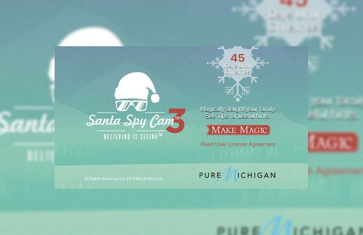Aplikácia Santa Spy pre iPhone a iPad