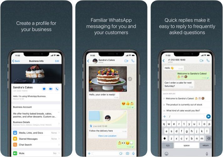 WhatsApp Business Marketer App für iPhone und iPad